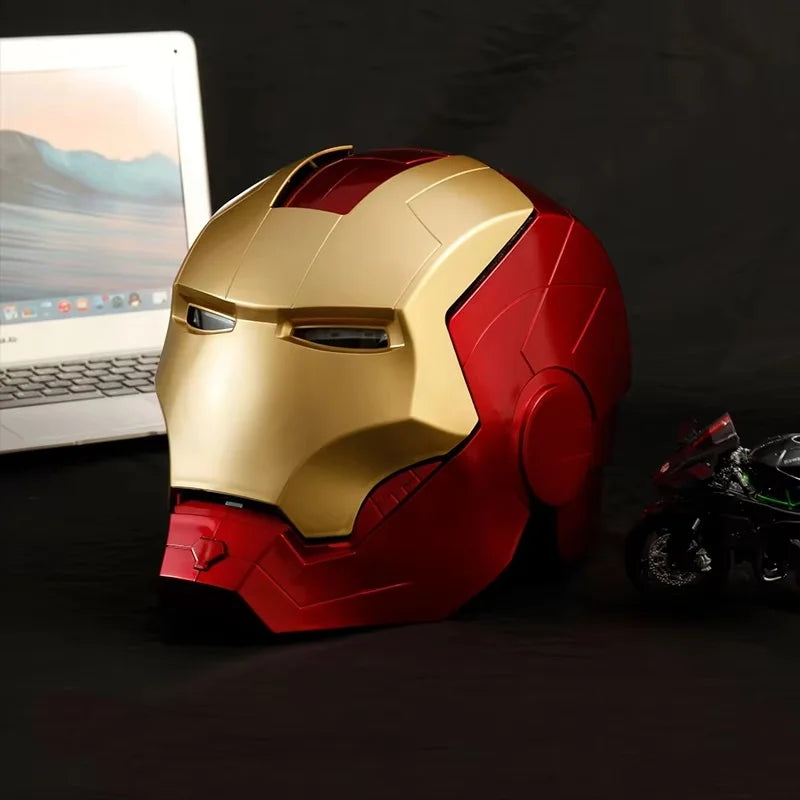 Masque Avengers Iron Man - Casque et Gants LED Cosplay 65cm