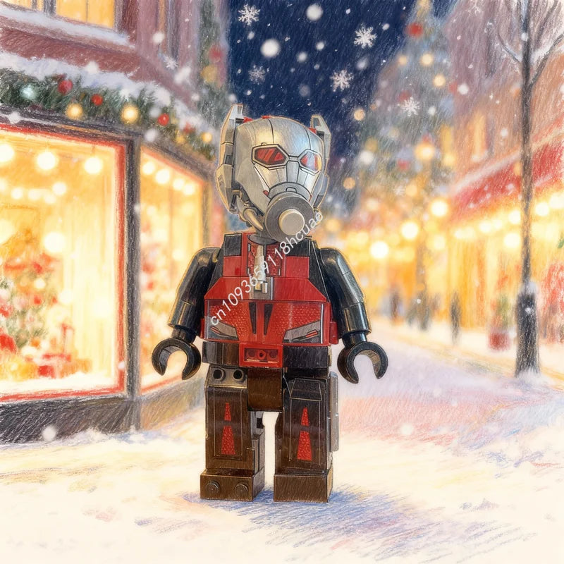 Figurine Briques Avengers Ant-Man - Construction 200 Pièces