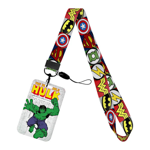 Porte-Badge Hulk - Couverture Comic Vintage