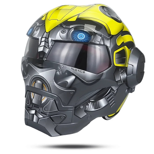 Casque Iron Man Avengers - Cosplay Jaune Abeille
