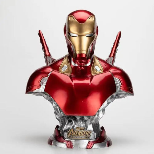 Buste Résine Lumineux Iron Man MK85 - Nano Ailettes
