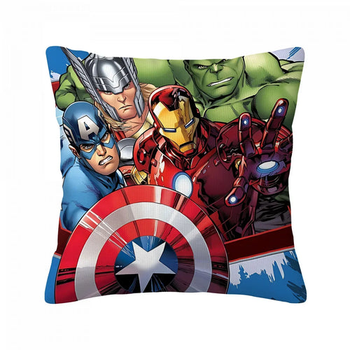 Housse de Coussin Avengers Groupe - Comic Classique Quatuor