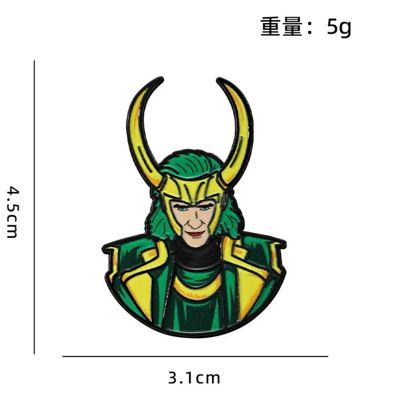 Badge Émail Avengers - Loki