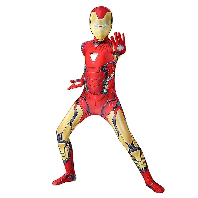 Costume Cosplay Iron Man Enfant - Combinaison Super-Héros