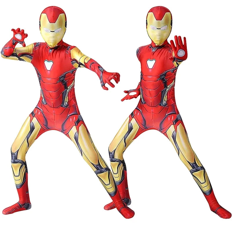 Costume Cosplay Iron Man Enfant - Combinaison Super-Héros