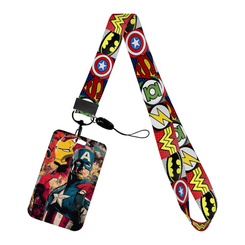 Porte-Badge Avengers Duo - Iron Man et Captain America