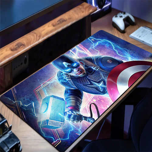 Tapis de Souris Avengers Captain America - Bouclier Classique XXL