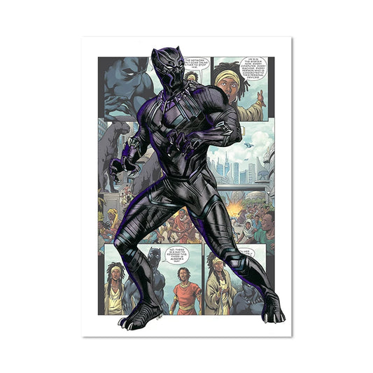 Poster Black Panther - Bande Dessinée