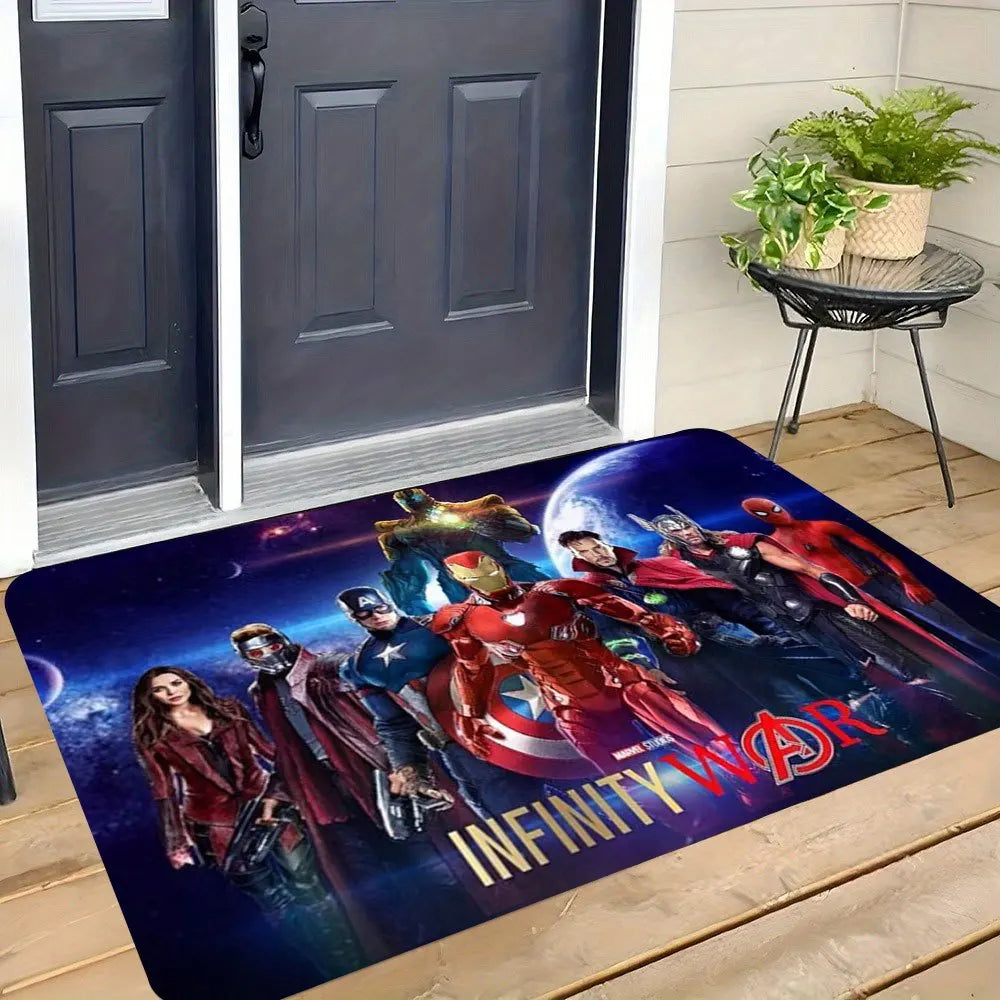 Tapis Marvel Avengers Infinity War - Design Explosion Multicolore