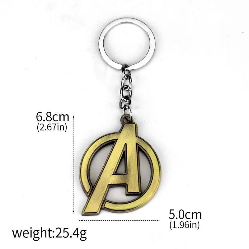 Porte-clés Avengers Logo A - Bronze Lisse
