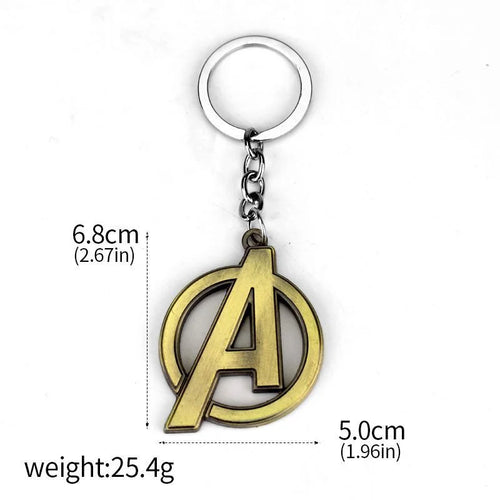 Porte-clés Avengers Logo A - Bronze Lisse