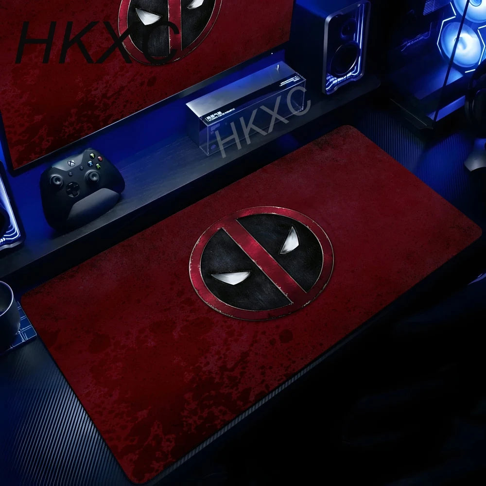 Tapis de Souris Marvel Deadpool - Logo Cible Rouge