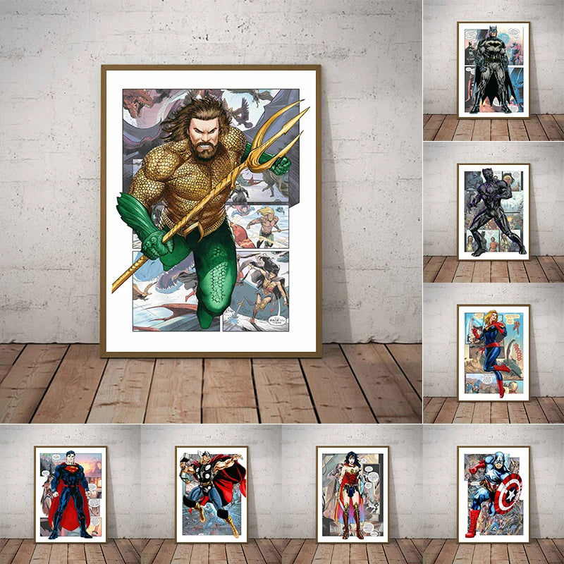 Poster Wolverine - Bande Dessinée
