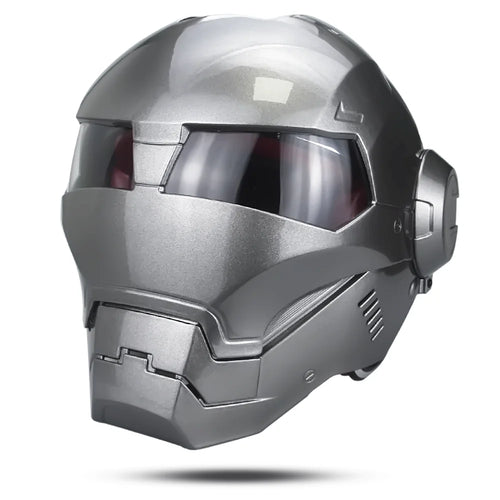 Casque Iron Man Avengers - Cosplay Gris