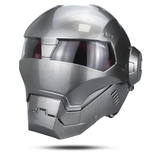 Casque Iron Man Avengers - Cosplay Gris
