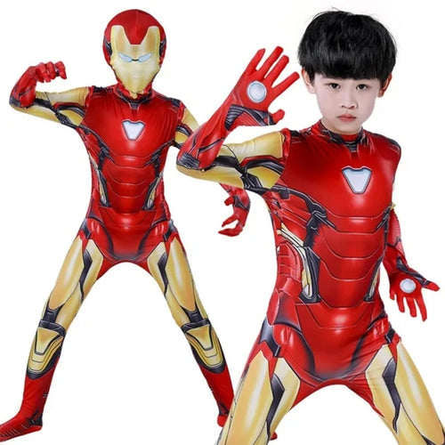 Costume Cosplay Iron Man Enfant - Combinaison Super-Héros