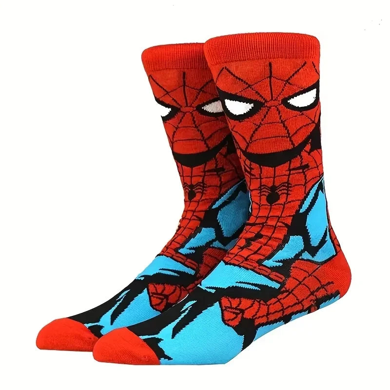 Chaussettes Avengers Femme - Lot de 5 Paires Super-héros Assorties
