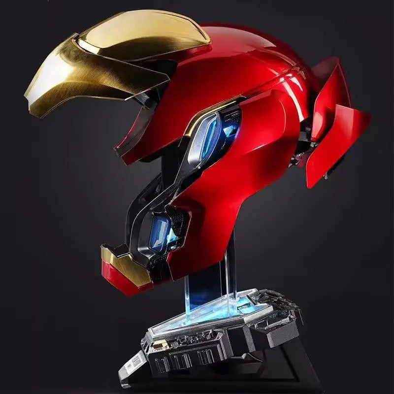 Casque Iron Man Avengers - Cosplay MK50 Motorisé Rouge et Or