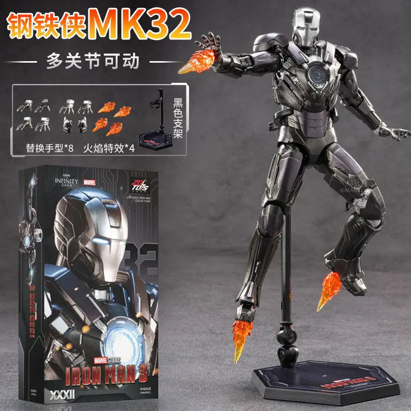 Figurine ZD Toys Iron Man MK32 - Tony Stark Action Figure