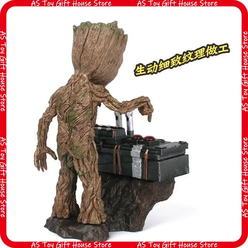 Statue Hot Toys Baby Groot - Bouton Detonateur PVC