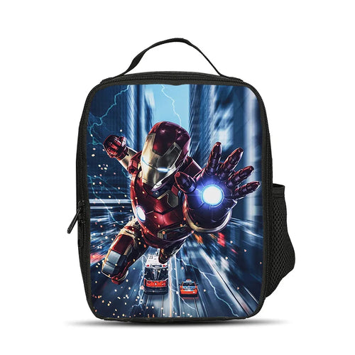 Sac Repas Isotherme Avengers Iron Man - Vol Urbain Éclairs