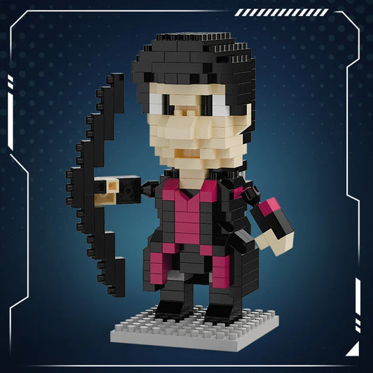 Blocs de Construction Avengers Hawkeye - Visage Réaliste Arc
