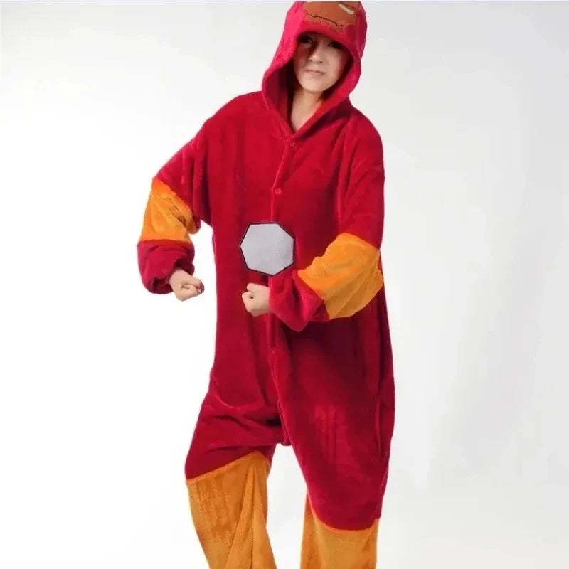 Pyjama Iron Man - Combinaison Kigurumi à Capuche