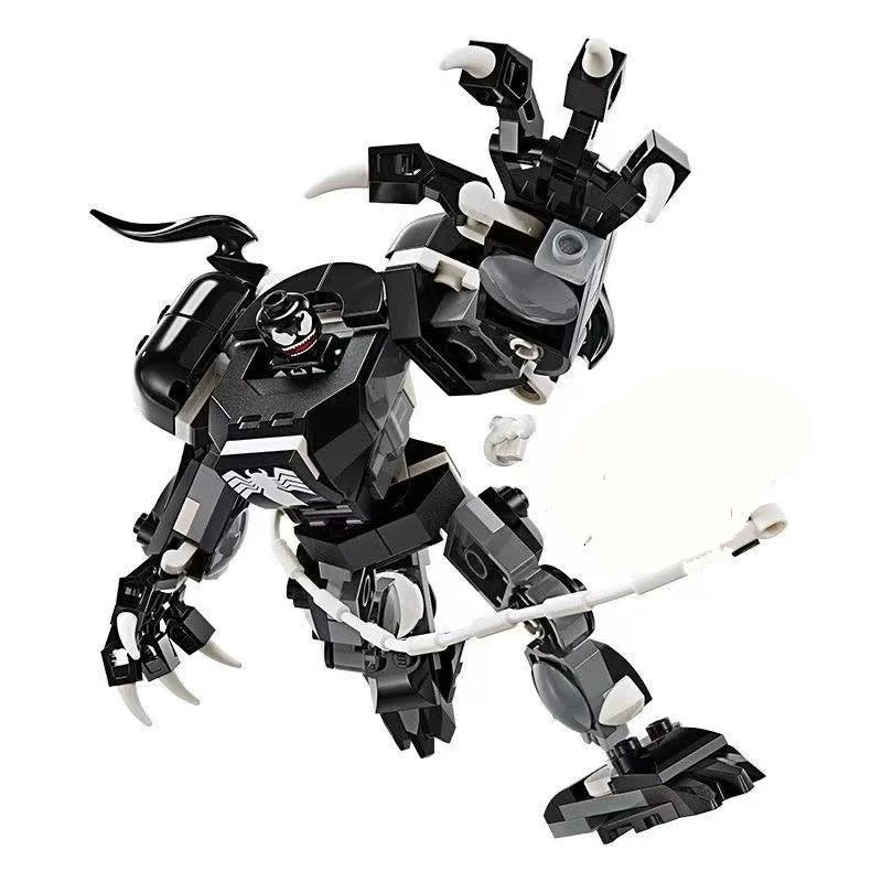 Set Building Blocks Mecha Avengers - Captain America Hulk Wolverine Thanos