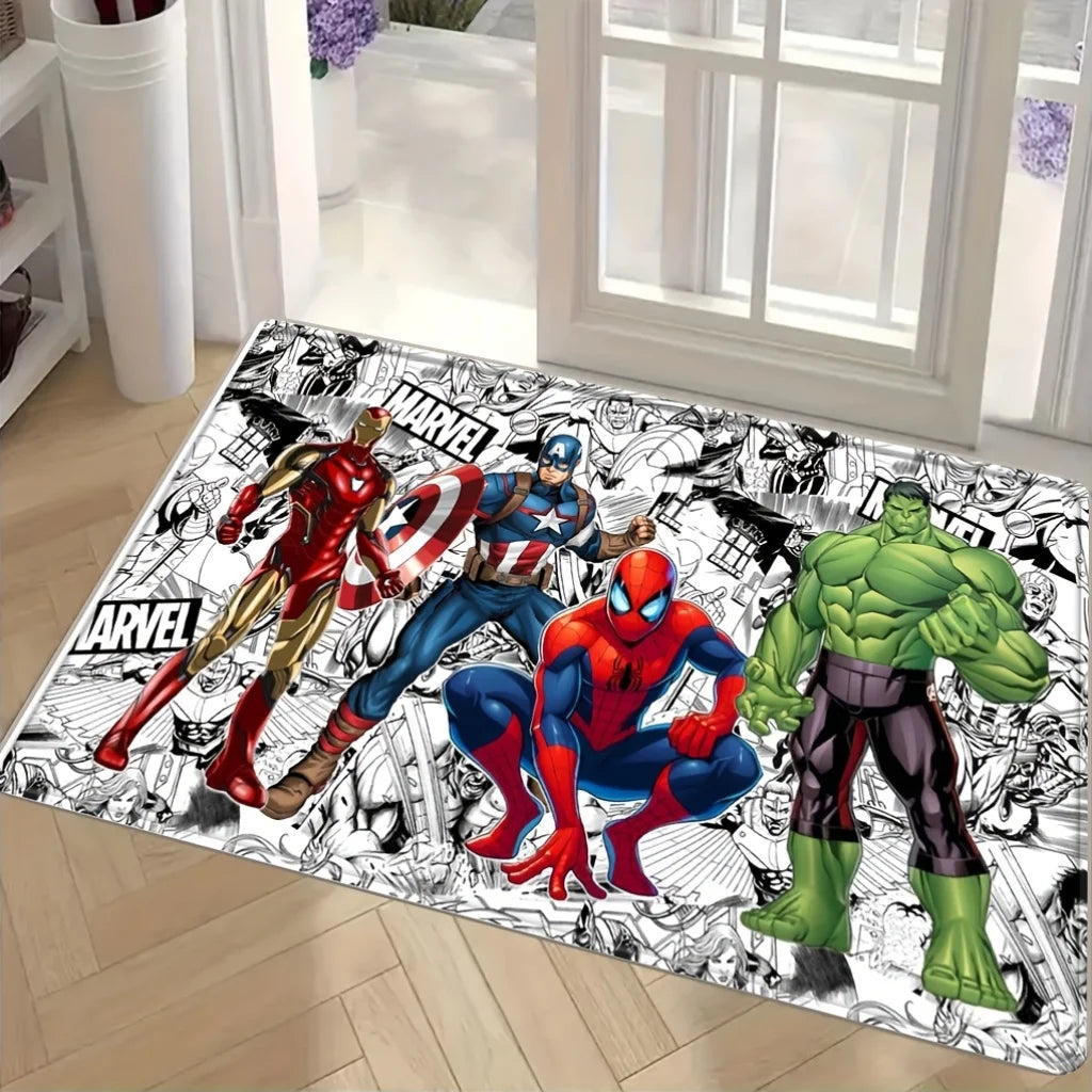 Tapis Avengers Iron Man - Vol au-Dessus de la Terre