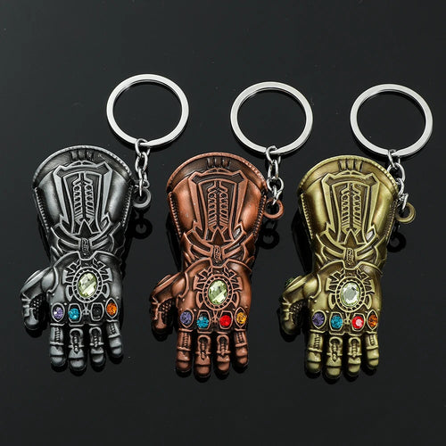 Porte-clés Avengers Thanos - Gantelet Infini Trio Couleurs