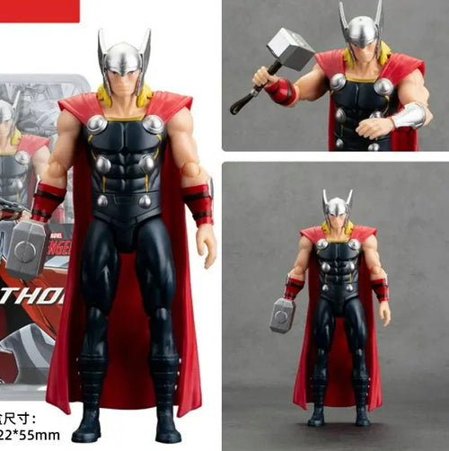 Figurine Avengers Thor - Modèle Articulé Armure Bleue 18cm