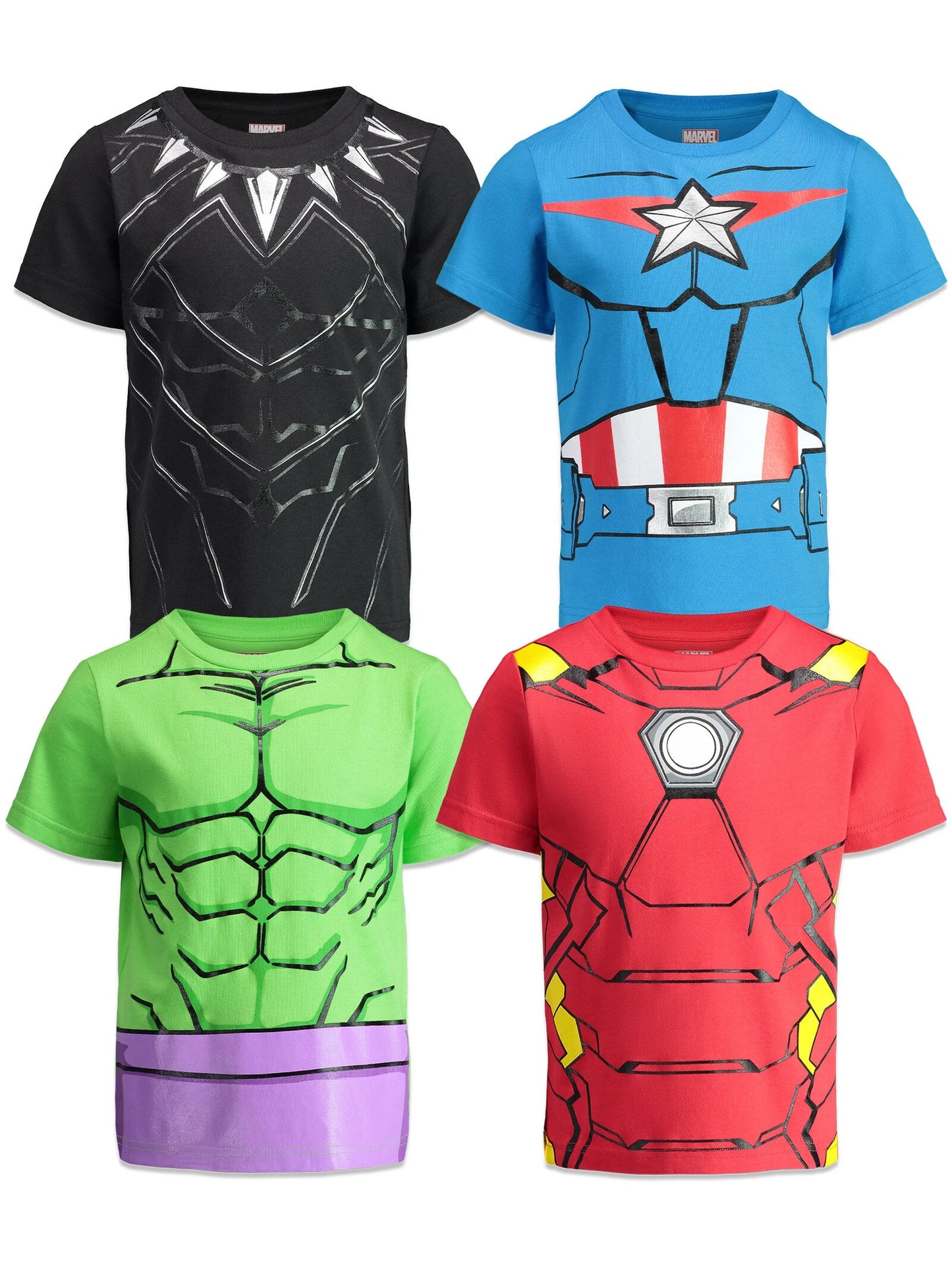 T-Shirt Enfant Avengers Hulk - Superhero Vert