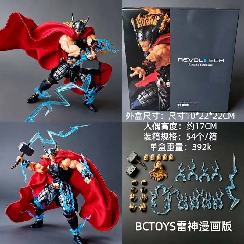 Figurine Thor Revoltech Yamaguchi - Style Comic BC Toys Articulée