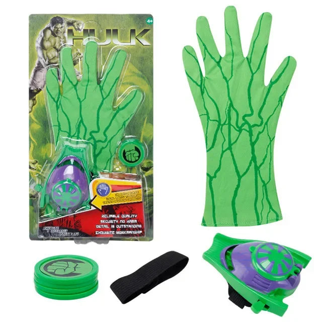 Gant Lanceur Hulk - Boîte Carton avec Disque