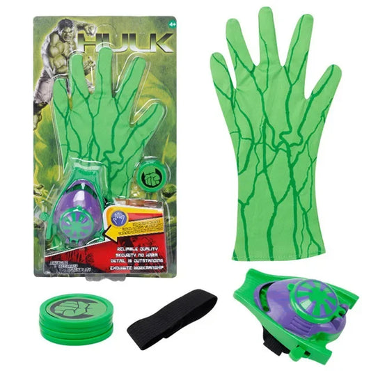 Gant Lanceur Hulk - Boîte Carton avec Disque