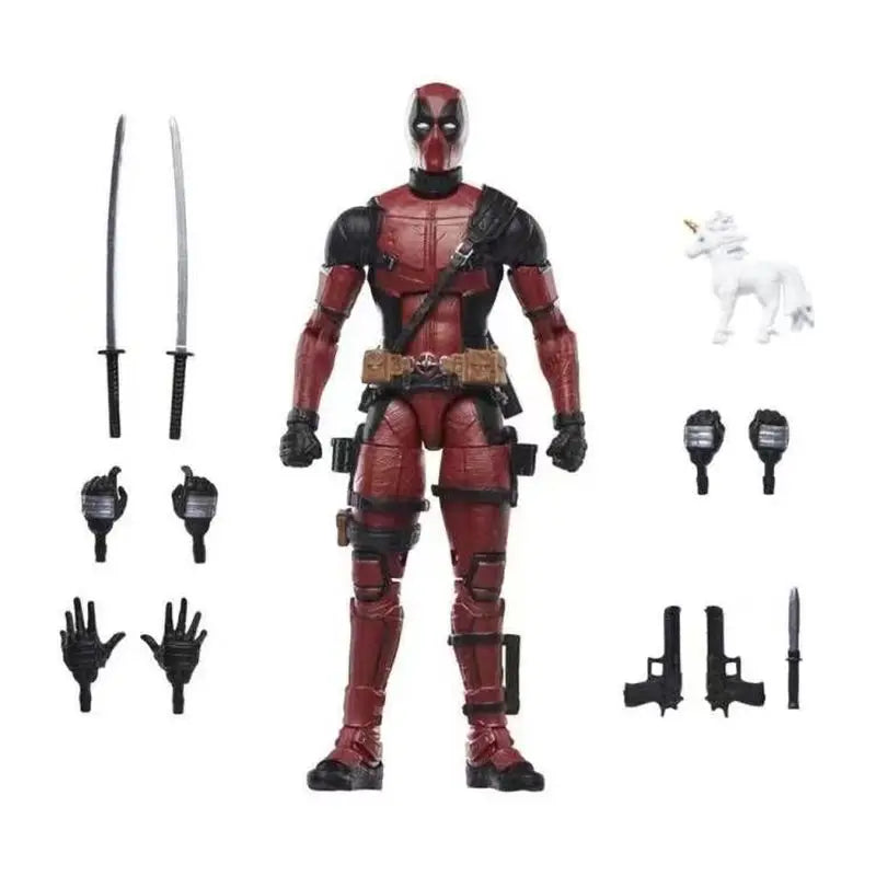Figurine Hasbro Marvel Legends Deadpool - Legacy Collection avec Licorne