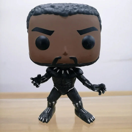 Figurine Vinyle Black Panther Style Funko - Visage Découvert