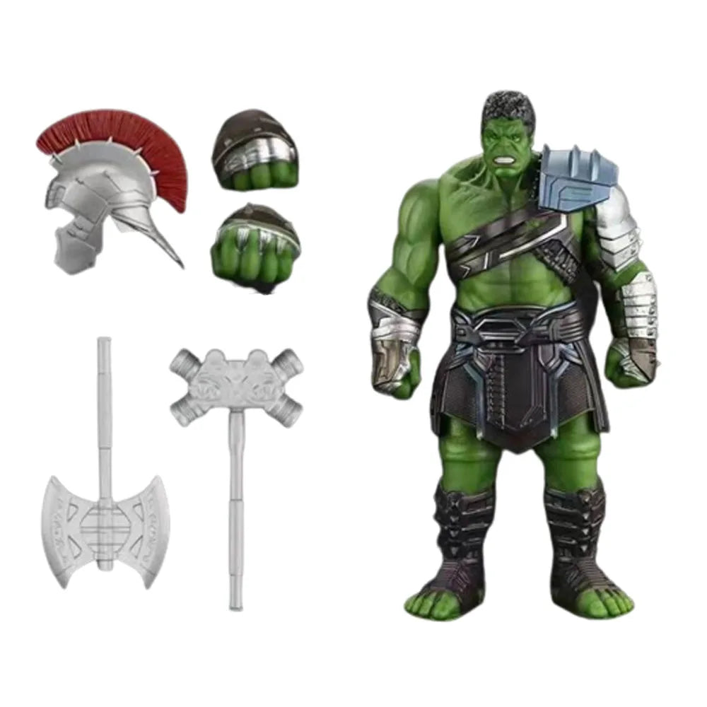Figurine Avengers Thor Ragnarok - Articulée Marteau et Hache 30cm