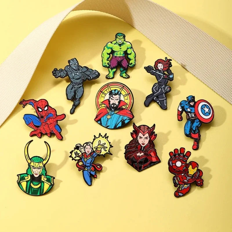 Badge Émail Avengers - Captain Marvel