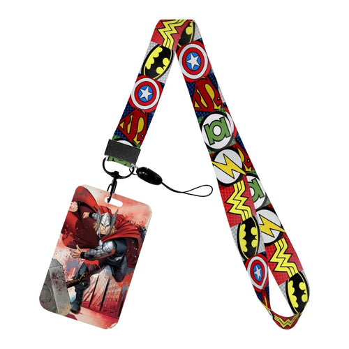 Porte-Badge Thor - Comic Art Marteau Posé