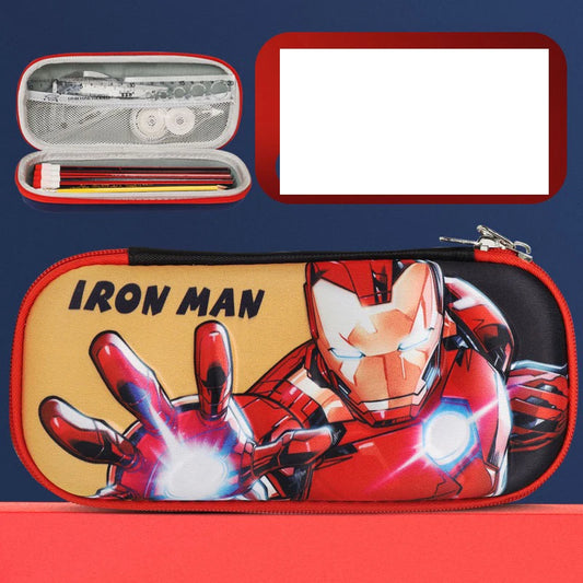 Trousse Scolaire Iron Man - Étui Zippé Ovale