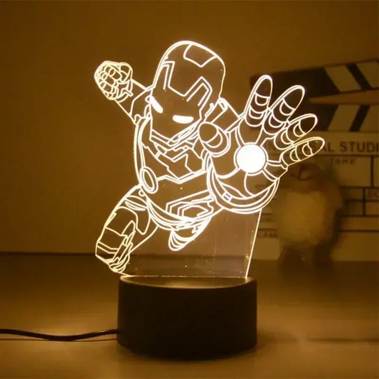 Lampe LED Avengers Iron Man - Vol 3D 18cm
