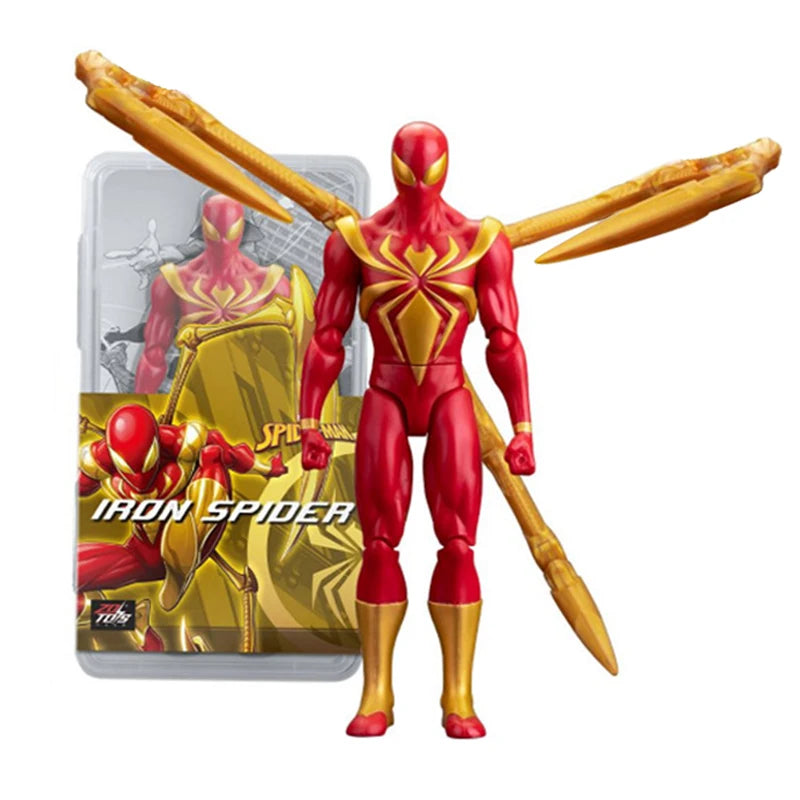 Coffret Avengers - Collection Multi-Personnages Iron Man Thor Hulk Spider-Man 18cm