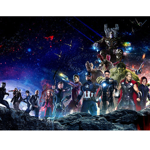 Poster Avengers Infinity War - Rassemblement Héros