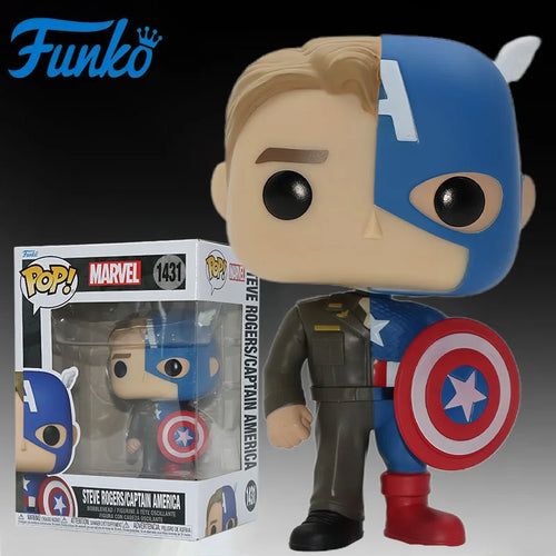 Figurine Funko Pop Avengers Steve Rogers/Captain America - Double Identité #1431
