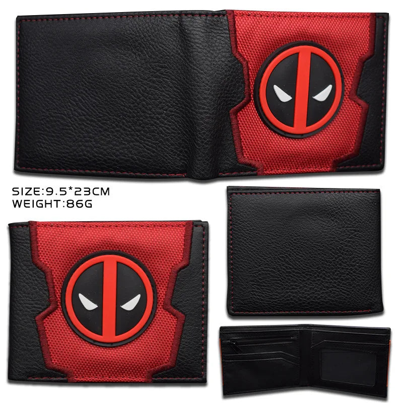 Porte-Monnaie Avengers Deadpool - Patch Rouge Multi-Photos
