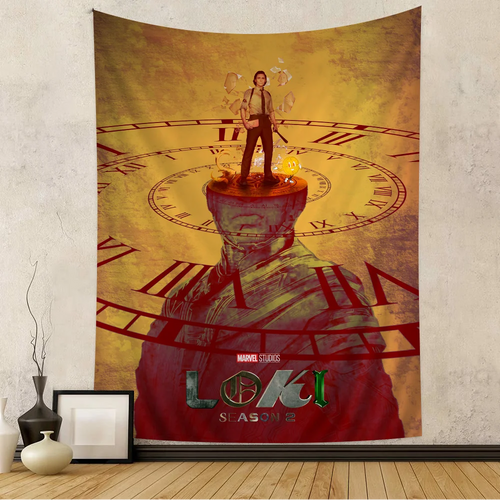 Tapisserie Loki - Art Surréaliste Saison 2