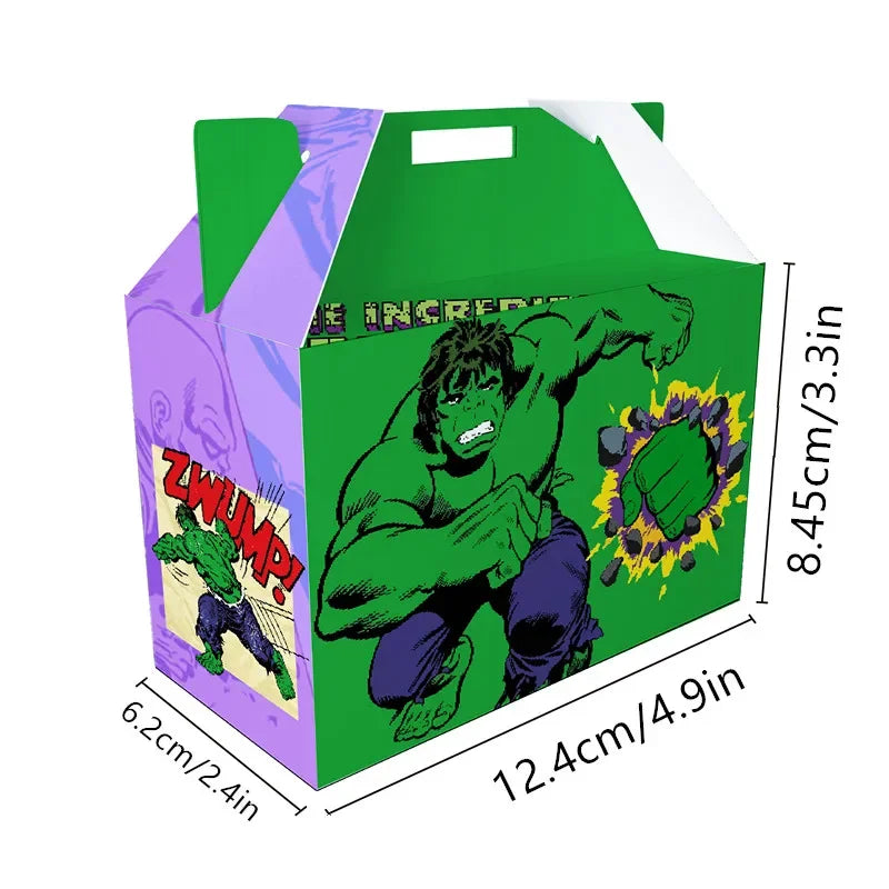 Kit Anniversaire Hulk - Assiettes Gobelets Couverts Décorations