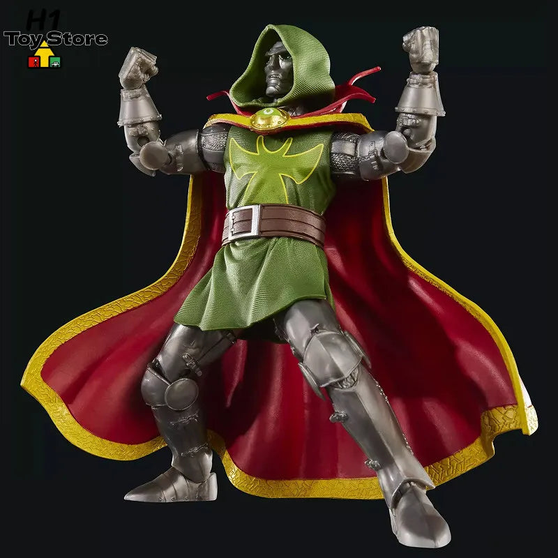 Figurine Marvel Legends Doctor Doom - Échelle 1/12 Effets Magiques Verts