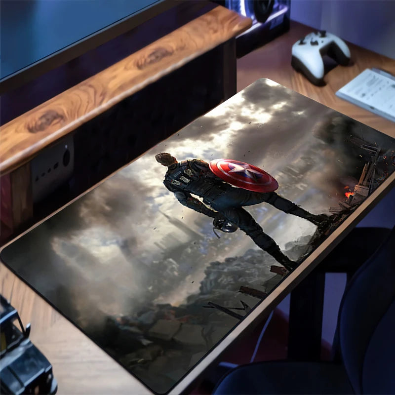 Tapis de Souris Avengers - Design Action Nocturne XXL